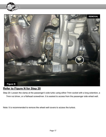 aFe F-150/Raptor 3.5L V6 Turbo Inlet Pipes | Ford Expedition/F-150/Lincoln Navigator (55-20002)