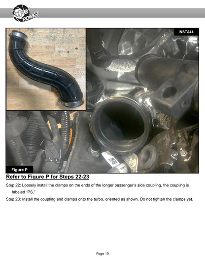 aFe F-150/Raptor 3.5L V6 Turbo Inlet Pipes | Ford Expedition/F-150/Lincoln Navigator (55-20002)
