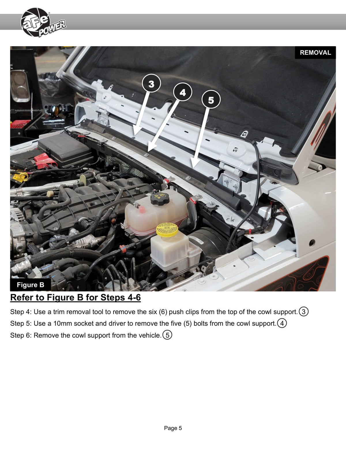 aFe 55-21005 D.A.S Snorkel for Jeep Gladiator Mojave V6-3.5L