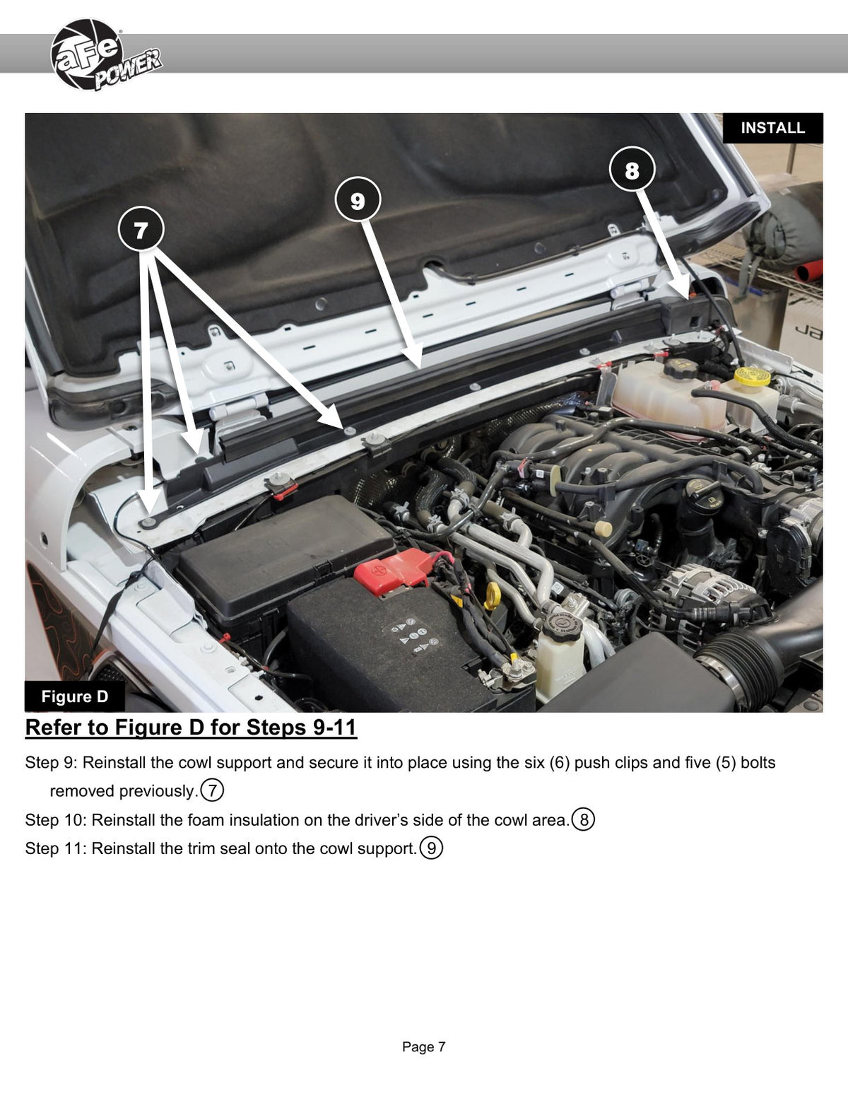 aFe 55-21005 D.A.S Snorkel for Jeep Gladiator Mojave V6-3.5L