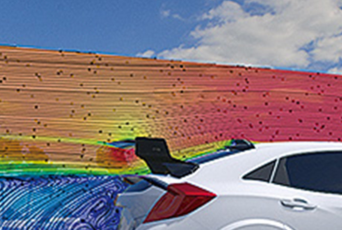 Mugen Rear Under Spoiler - Civic Type R FK8