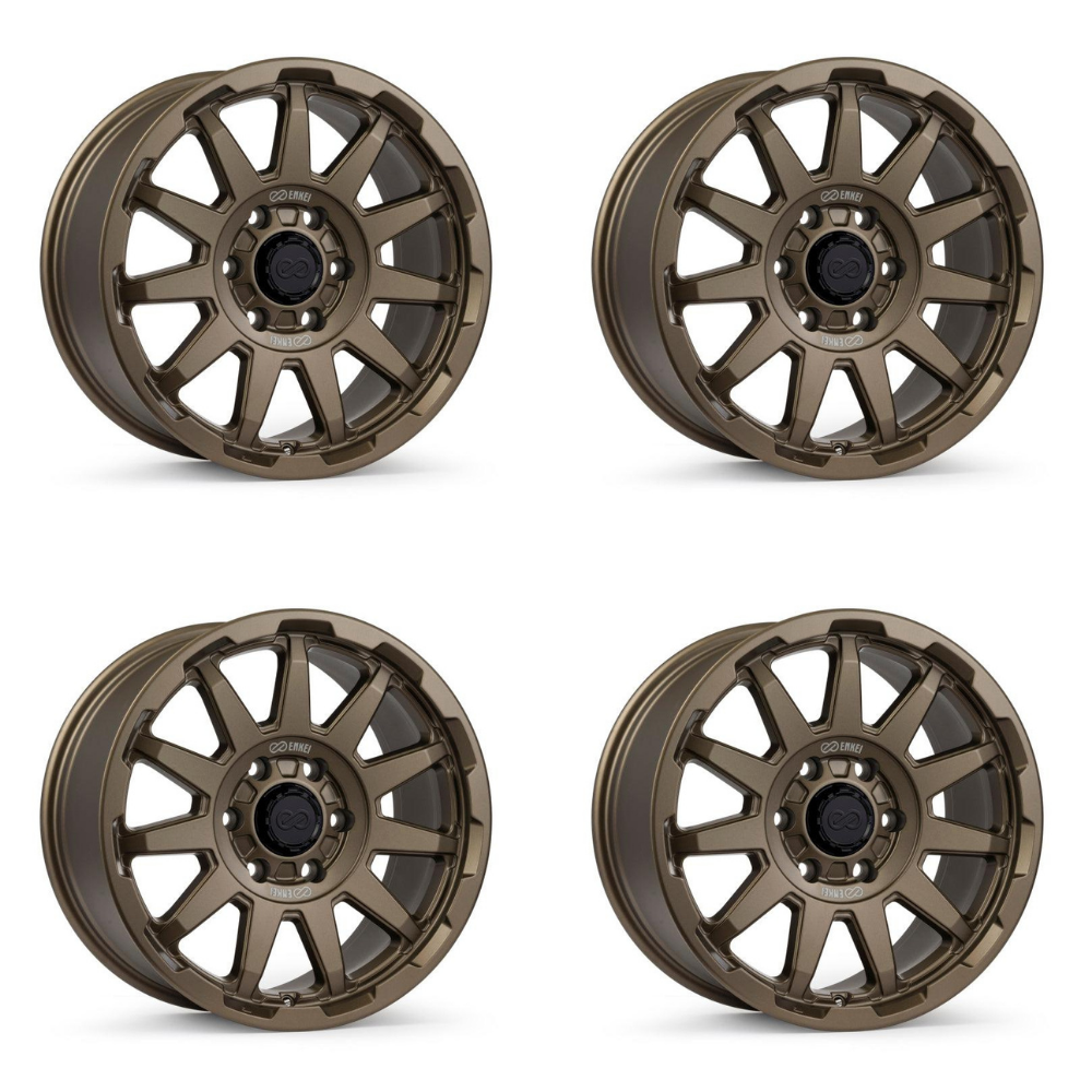 (set of 4) Enkei Trail-Cross Matte Bronze | 20x9" +39mm | 6x139.7mm Wheel