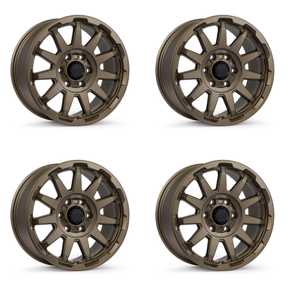 (set of 4) Enkei Trail-Cross Matte Bronze | 18x9" +0mm | 6x139.7mm Wheel
