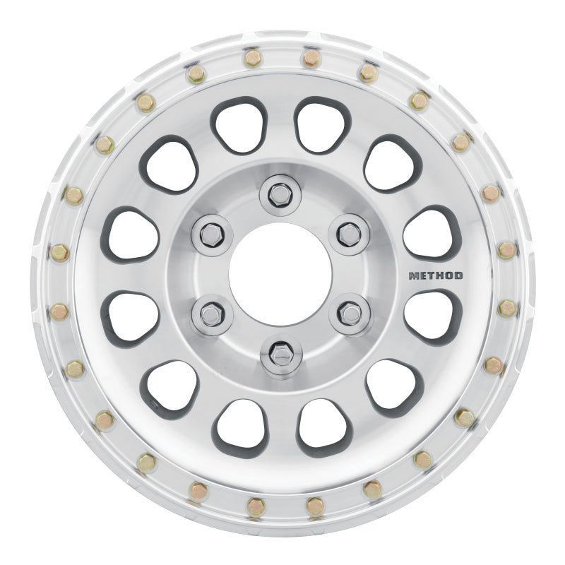 (set of 4) Method MR103 Beadlock Machined - Raw | 17x9" -12mm | 6x6.5in Wheel