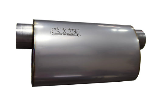 Kooks 3in Oval Offset/Offset Muffler | Universal (MUF-014)