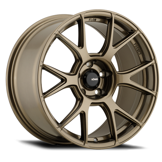 Konig Ampliform Gloss Bronze | 18x8.5" +35mm | 5x114.3mm Wheel