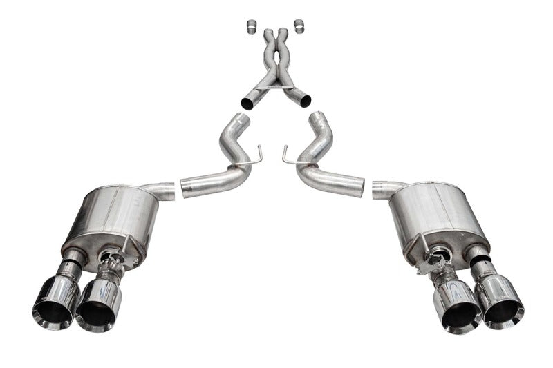 Corsa 3.0in Dual Rear Exit Catback | Ford Mustang GT500 (20-22) (21292)