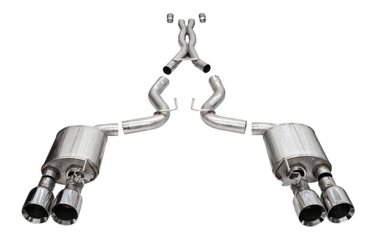 Corsa 3.0in Dual Rear Exit Catback | Ford Mustang GT500 (20-22) (21292)