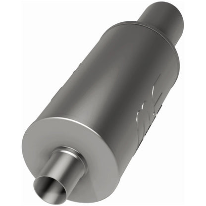 MagnaFlow Street 7in. Round Straight-Through Performance Exhaust Muffler 14826