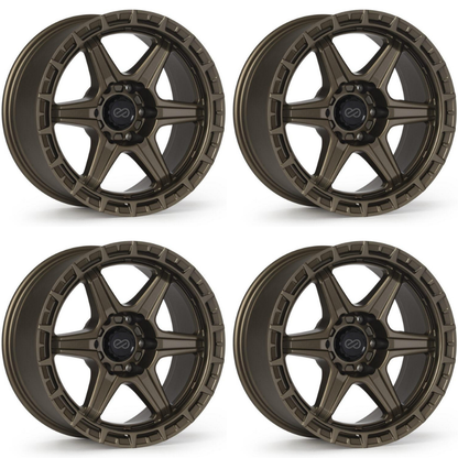 (set of 4) Enkei Trail-Finder Matte Bronze | 20x9" +20mm | 6x139.7mm Wheel