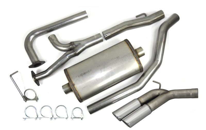 JBA 04-20 Nissan Titan 5.6L 409SS Pass Side D&S Cat-Back Exhaust (40-1403)