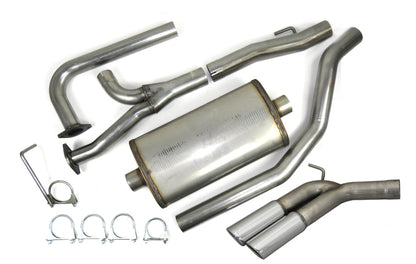 JBA 04-20 Nissan Titan 5.6L 409SS Pass Side D&S Cat-Back Exhaust (40-1403)
