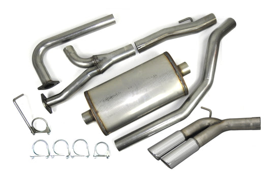 JBA 04-20 Nissan Titan 5.6L 409SS Pass Side D&S Cat-Back Exhaust (40-1403)