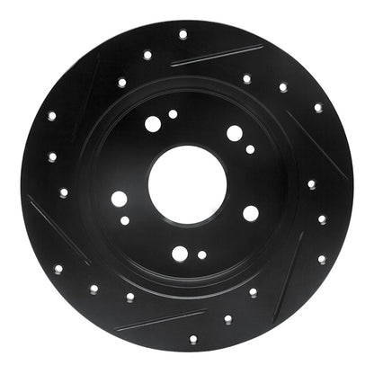 R1 97-15 Acura CSX Rear D&S Rotor | Prelude, Civic VIII/IX,ILX (96-01,06-22) (ECB-59024R)