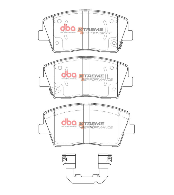 DBA Front XP Performance Brake Pads | Genesis G70 (19-22) (DB15133XP)
