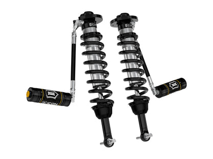 ICON 91825 2.5‑Series Front Coilover Kit for 2021-24 Ford F‑150 4WD (2.75-3.5″)