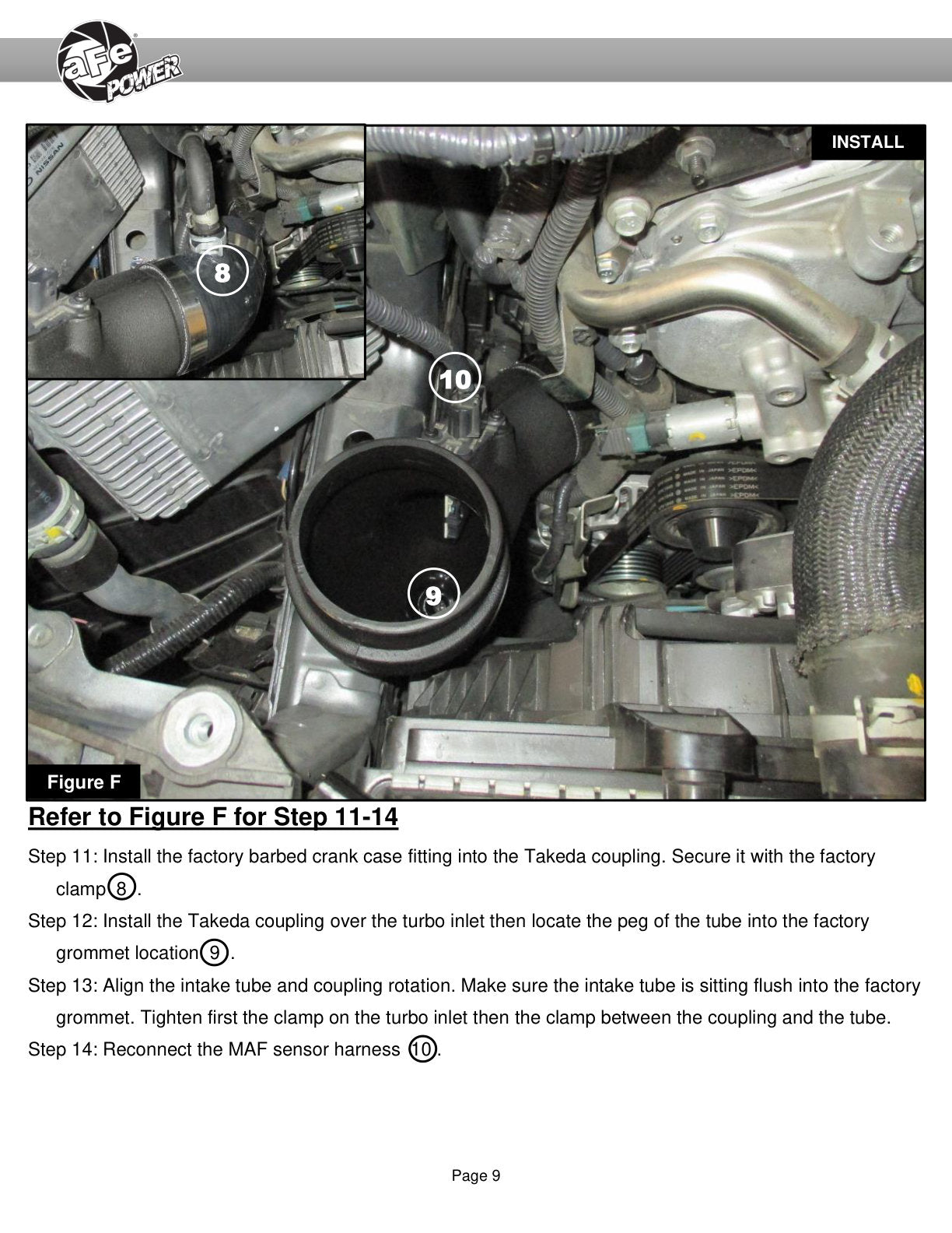 aFe Takeda Stage-2 Pro Dry S Cold Air Intake | Infinity Q50/Q60 V6-3.0L (tt) (16-19) (56-10004D)