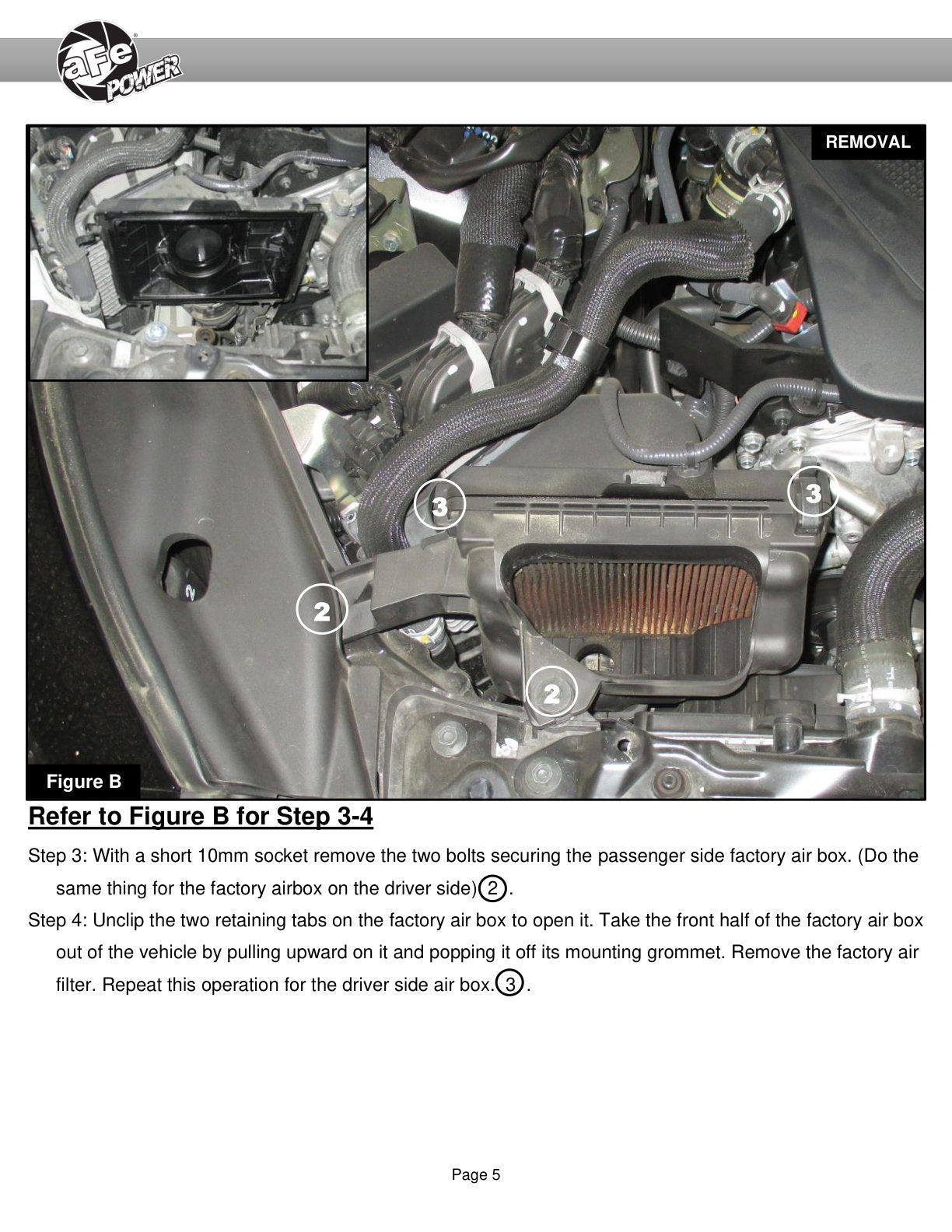 aFe Takeda Stage-2 Pro 5R Cold Air Intake | Infiniti Q50/Q60 V6-3.0L (16-19) (56-10004R)