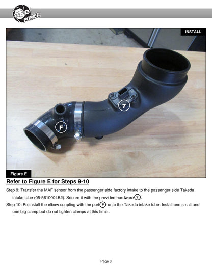 aFe Takeda Stage-2 Pro 5R Cold Air Intake | Infiniti Q50/Q60 V6-3.0L (16-19) (56-10004R)