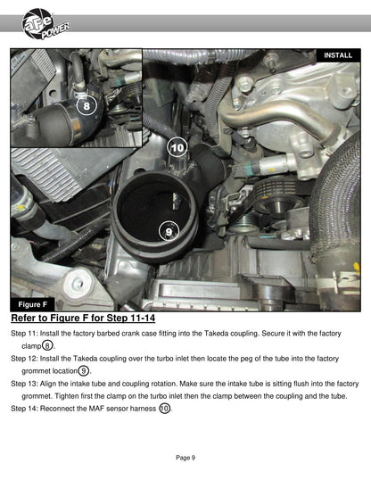 aFe Takeda Stage-2 Pro 5R Cold Air Intake | Infiniti Q50/Q60 V6-3.0L (16-19) (56-10004R)