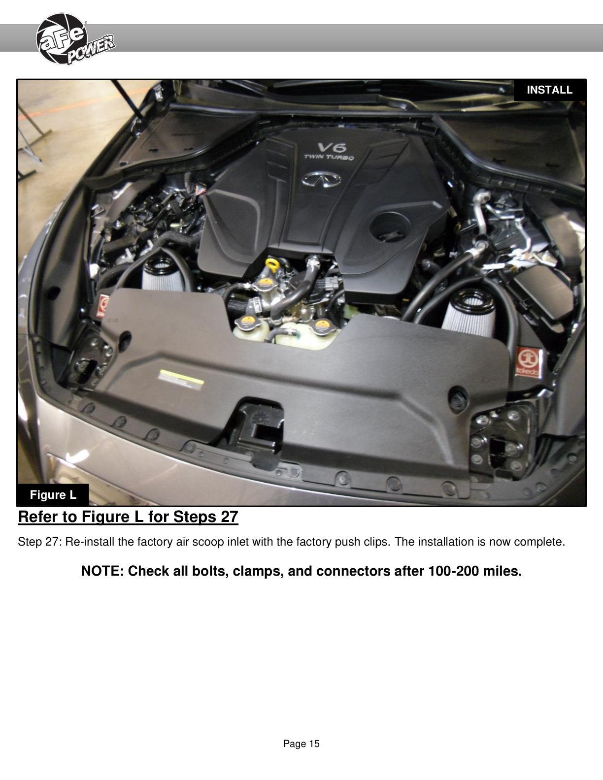 aFe Takeda Stage-2 Pro 5R Cold Air Intake | Infiniti Q50/Q60 V6-3.0L (16-19) (56-10004R)