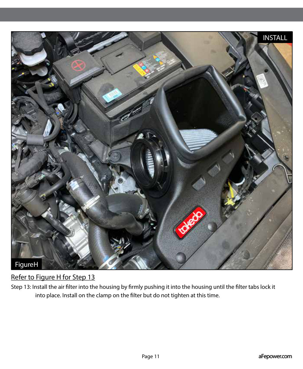 aFe Takeda Stage-2 AIS P5R Intake | Hyundai Elantra Sport L4-1.6L (17-19) (56-10005R)