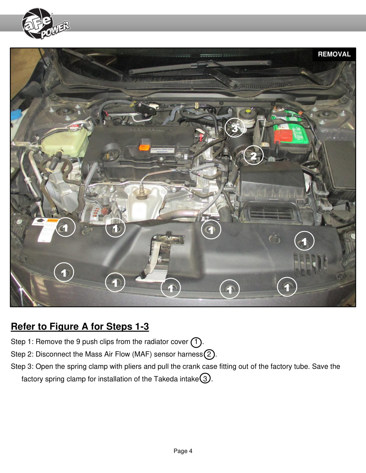 aFe Stage-2 CAIS Intake w/ Pro Dry S Media | Honda Civic 2.0L (16-18) (56-10007D)