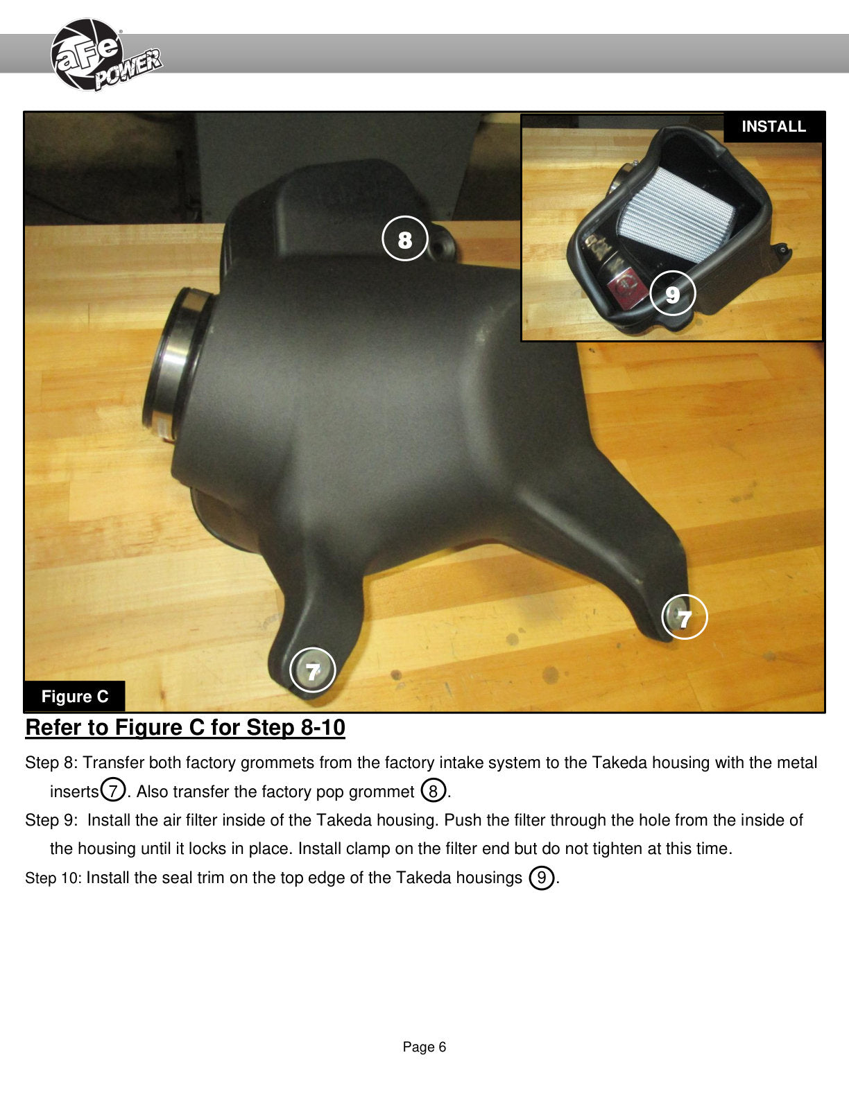 aFe Takeda Stage-2 CAIS w/ Pro 5R Media Honda Civic 2.0L Intake | Honda Civic (16-18) (56-10007R)