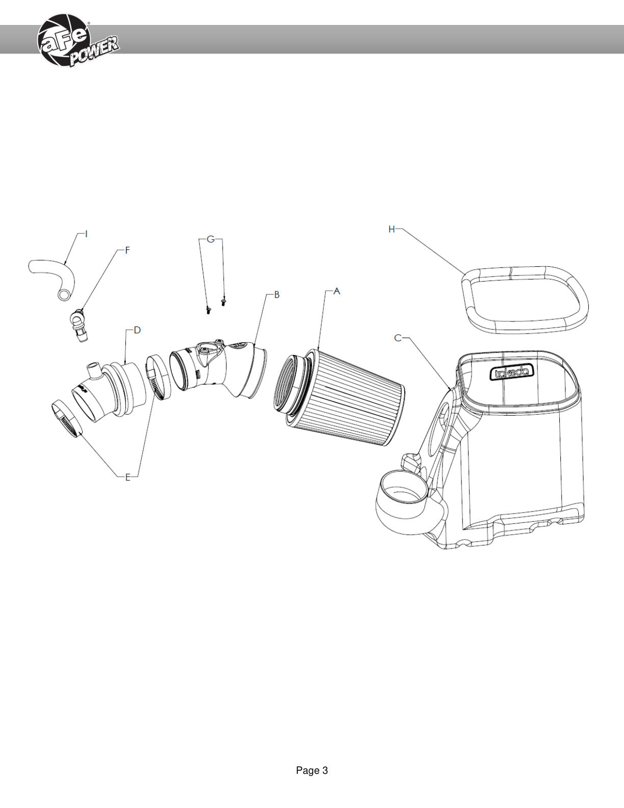 aFe 56-10018D Takeda Stage-2 AIS | Toyota C-HR 17-20 (18-26) (SPF5610018D)