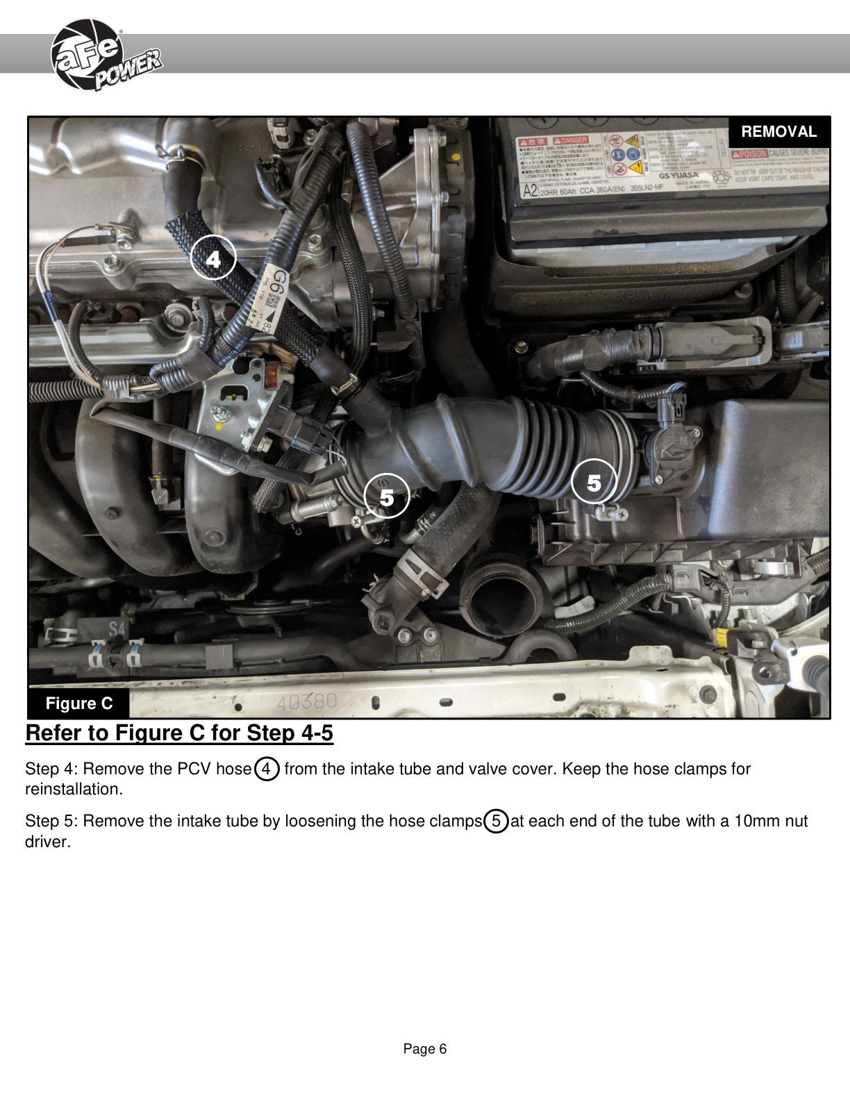 aFe 56-10018D Takeda Stage-2 AIS | Toyota C-HR 17-20 (18-26) (SPF5610018D)