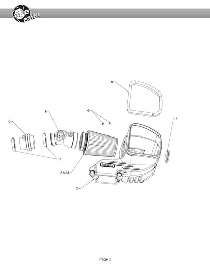 aFe Takeda Stage-2 Pro Dry S Cold Air Intake | Mazda 3 L4-2.0L (14-18) (56-10020D)