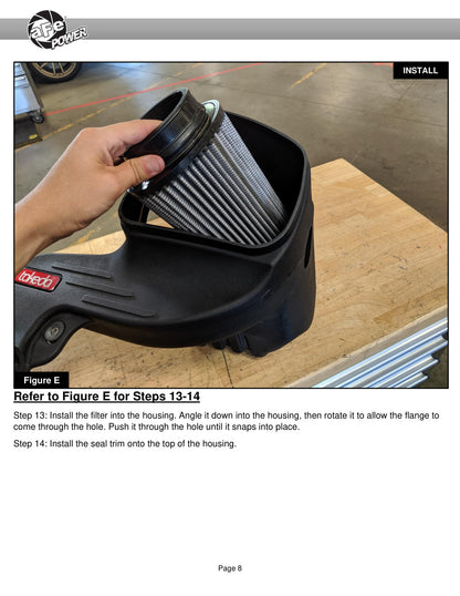 aFe Takeda Stage-2 Pro Dry S Cold Air Intake | Mazda 3 L4-2.0L (14-18) (56-10020D)