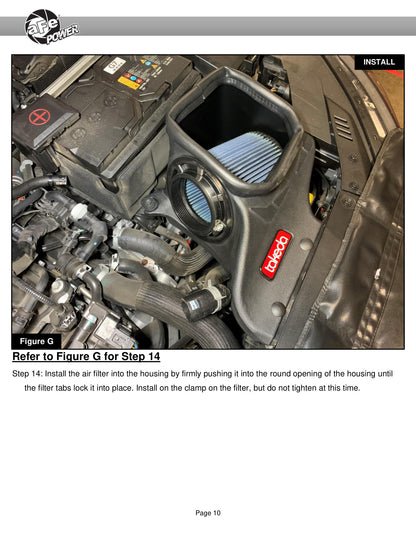 aFe Takeda Stage-2 Pro Dry S AIS 4" Intake | Hyundai Veloster N 2019-2020 (56-10021D)