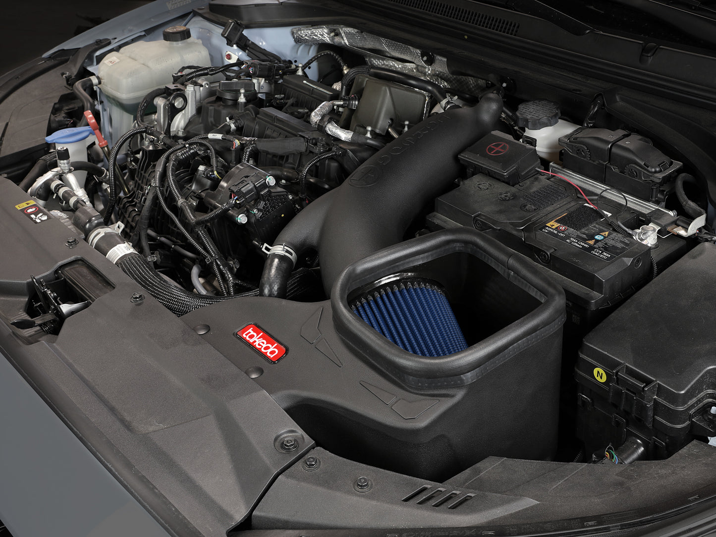 aFe 4" Stage-2 P5R AIS Air Filter Intake | Hyundai Veloster N 2019-20 (56-10021R)