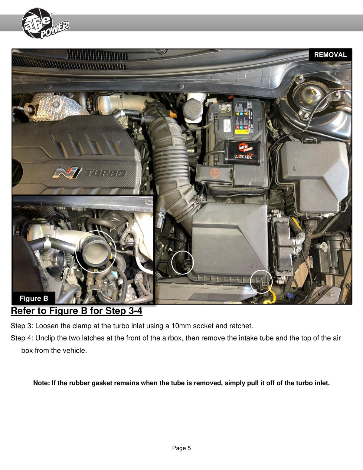 aFe Takeda Stage-2 Pro 5R Cold Air Intake | Hyundai Elantra N 2022 (56-10057R)