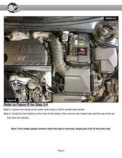 aFe Takeda Stage-2 Pro 5R Cold Air Intake | Hyundai Elantra N 2022 (56-10057R)