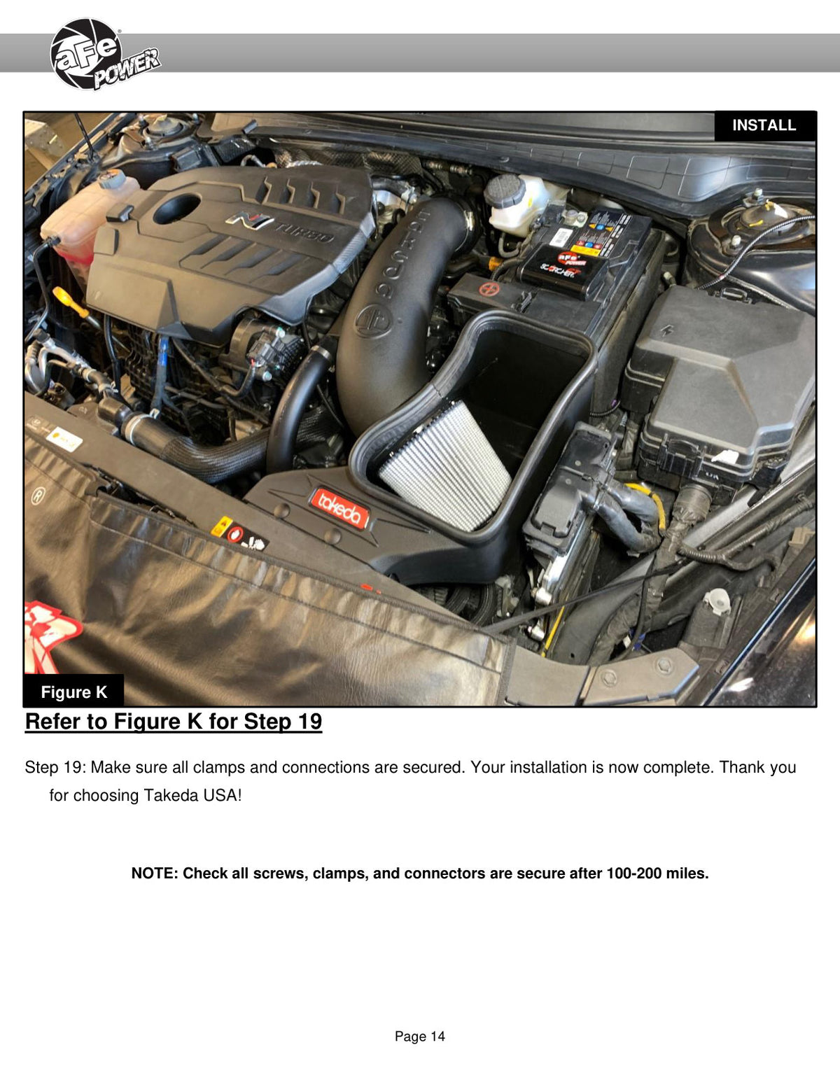 aFe Takeda Stage-2 Pro 5R Cold Air Intake | Hyundai Elantra N 2022 (56-10057R)