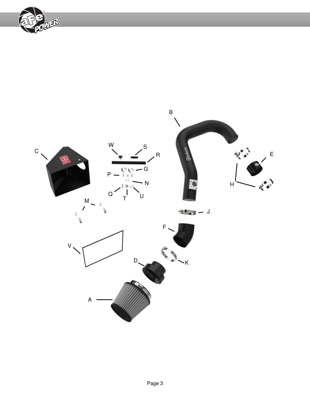 aFe Takeda Cold Air Intake | Subaru Outback/Legacy (09-15) (56-20066D)