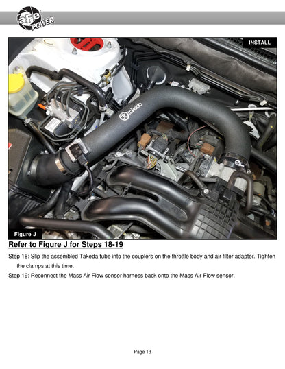 aFe Takeda Cold Air Intake | Subaru Outback/Legacy (09-15) (56-20066D)