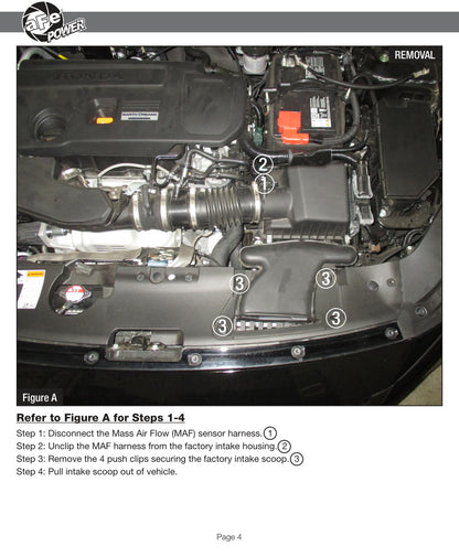 aFe Takeda Momentum Pro DRY S Cold Air Intake | Honda Accord I4 2.0L (18) (56-70003D)