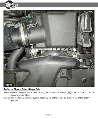 aFe Takeda Momentum Pro DRY S Cold Air Intake | Honda Accord I4 2.0L (18) (56-70003D)