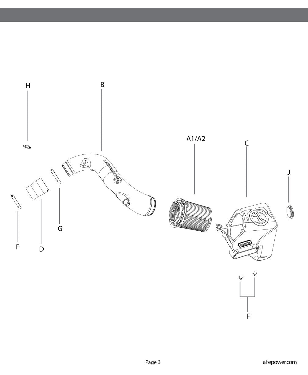 aFe Takeda Momentum Pro 5R Cold Air Intake | Hyundai Elantra Sport L4 1.6L (17-20) (56-70005R)