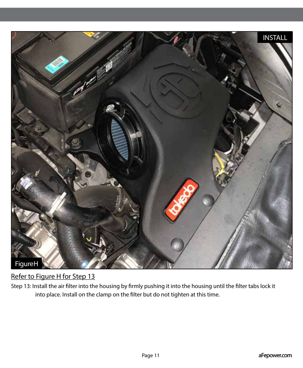 aFe Takeda Momentum Pro 5R Cold Air Intake | Hyundai Elantra Sport L4 1.6L (17-20) (56-70005R)