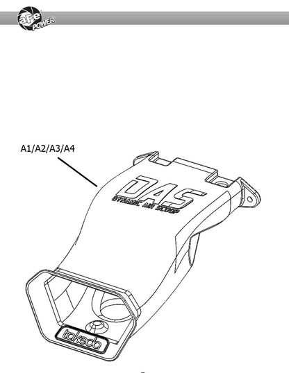 aFe Neon Green D.A.S. Air Scoop | Hyundai Elantra GT 18-20 (56-70005SE)