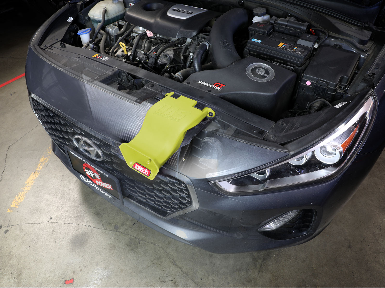 aFe Neon Green D.A.S. Air Scoop | Hyundai Elantra GT 18-20 (56-70005SE)