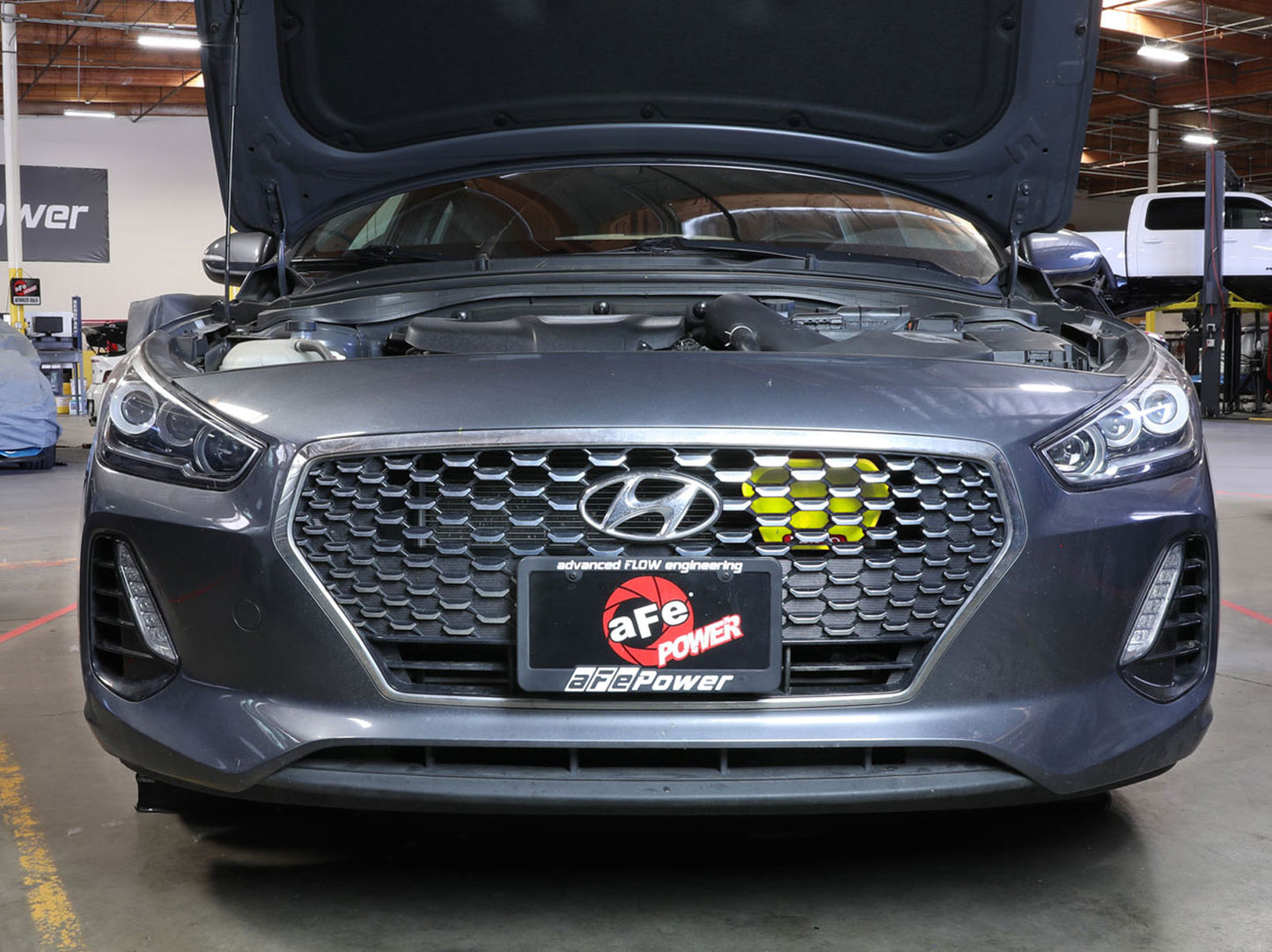 aFe Neon Green D.A.S. Air Scoop | Hyundai Elantra GT 18-20 (56-70005SE)