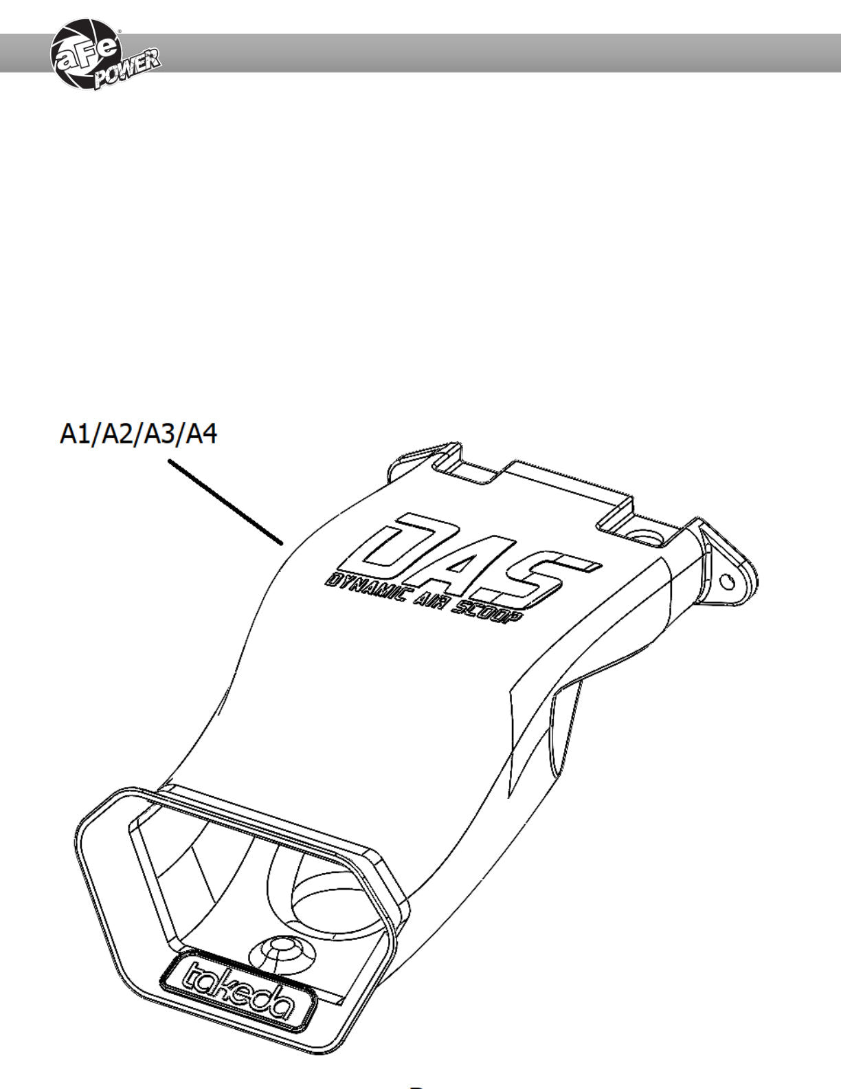 aFe Momentum D.A.S. Blue Air Scoop | Hyundai Elantra GT (56-70005SL)