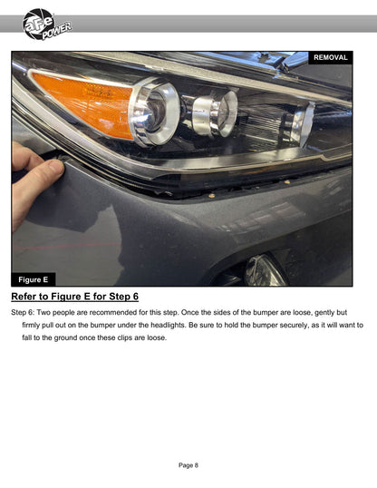 aFe Momentum D.A.S. Blue Air Scoop | Hyundai Elantra GT (56-70005SL)