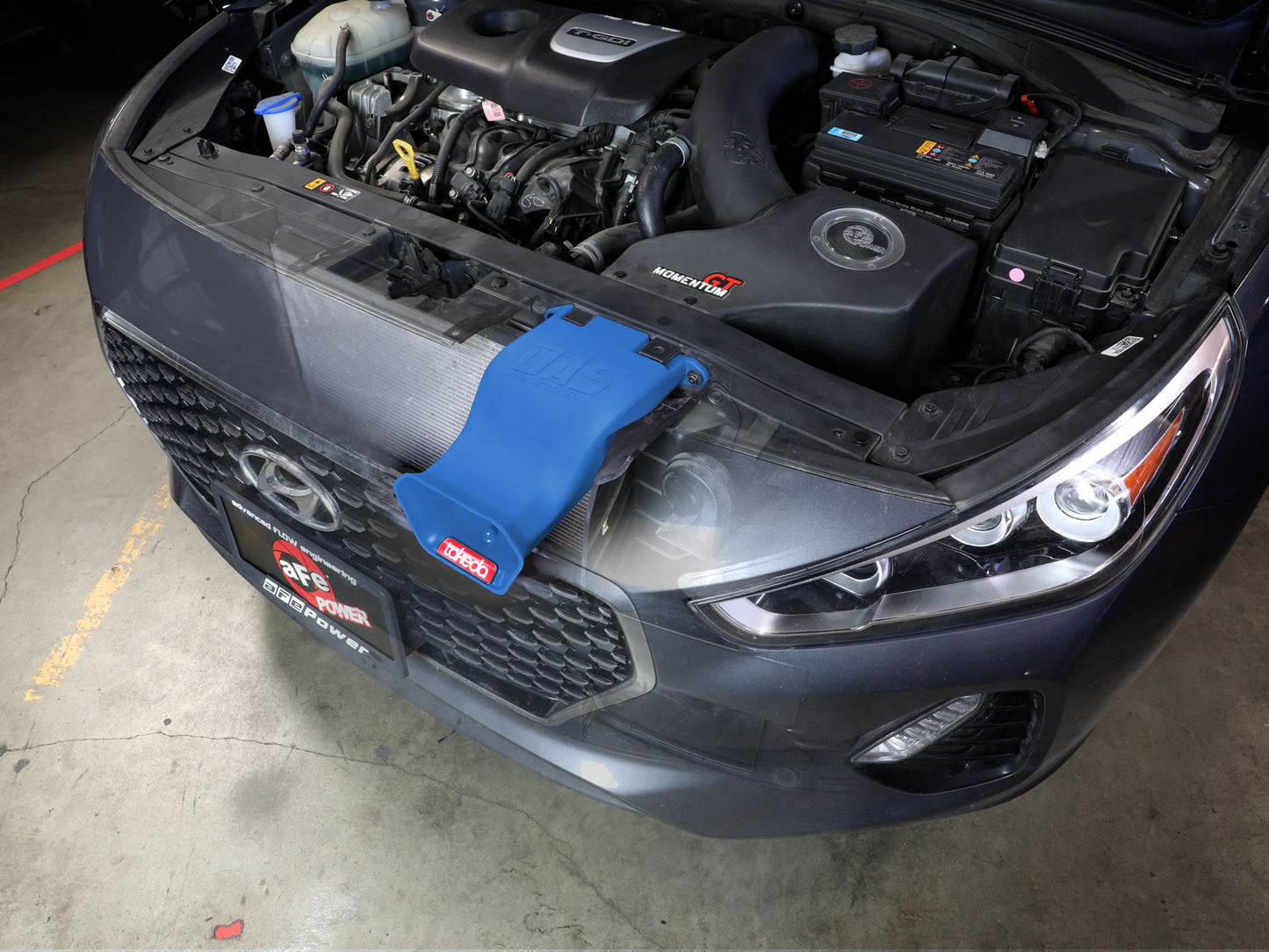 aFe Momentum D.A.S. Blue Air Scoop | Hyundai Elantra GT (56-70005SL)