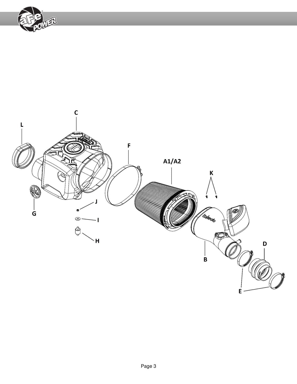 aFe Takeda Momentum Pro Dry S Cold Air Intake | Toyota Tacoma (16-23) (56-70012D)